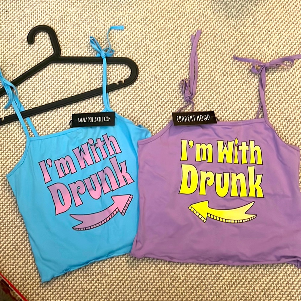 Matching Bestie Crop Top Tanks
